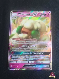 Carta POKEMON WHIMSICOTT GX 140/214 (Ed. Italiana) TCG - NO Charizard NO PSA - Imagen 1 de 4