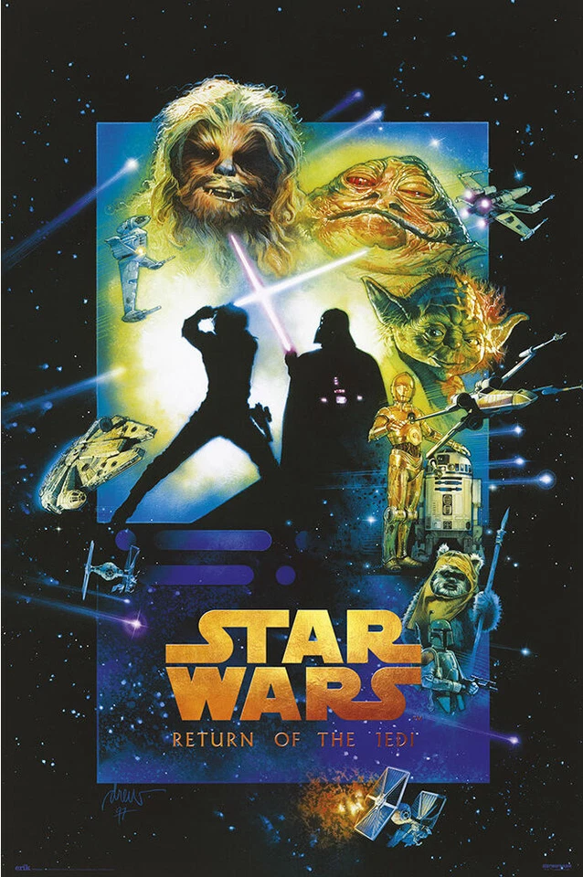 STAR WARS - RETURN OF THE JEDI POSTER 24x36 - 85447 - Image 1 of 1