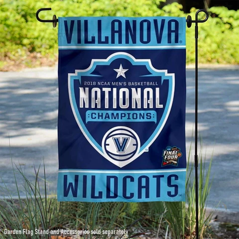 Villanova Wildcats College Basketball 2018 National Champions Garden Banner Cover