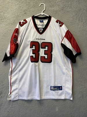 Camiseta deportiva vintage Reebok auténtica Atlanta Falcons Michael Turner #33 NFL 56/55-57 Foto 1 de 4
