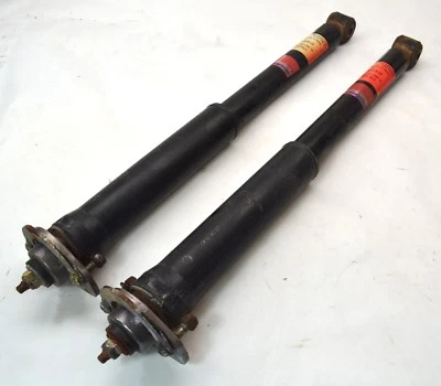 1984-1991 BMW E30 Sachs Rear Shocks & Reinforcement Top Plates 325e 325i Bushing - Image 1 of 4