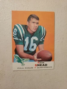 1969 Topps Set Break #85 Norm Snead NICE VINTAGE CARD! - PHILADELPHIA EAGLES  - Picture 1 of 2