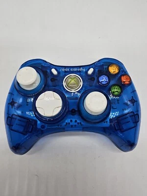 Rock Candy Controller Xbox360 Blue No Cord UNTESTED  - Image 1 of 4