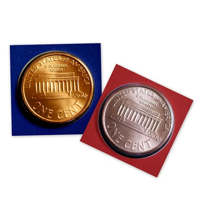 2007 P+D Lincoln Penny ~ Satin Mint ~ In Original Mint Wrappers - Image 1 of 4