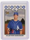 2008 Topps Clayton Kershaw Update and Highlights Rookie RC #UH240 Dodgers