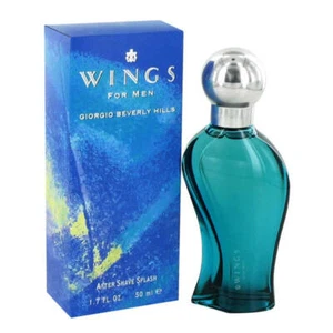Giorgio Beverly Hills Wings After Shave 50ml (M) Splash Mens 100% Genuine (New) - Picture 1 of 1