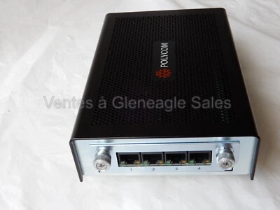 Used Polycom HDX PLINK 4-Port Quad BRI, ISDN Module, P/N: 2201-24984-001 - Image 1 of 4