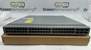 Cisco Nexus N9K-C93108TC-FX 48-Port 10GB 6x 40/100 QSFP28 Switch Tested - Picture 1 of 7