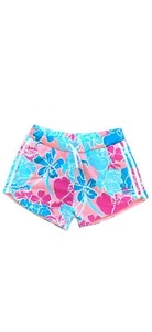 NWOT Adidas floral shorts athletic work out girl size L - Picture 1 of 11