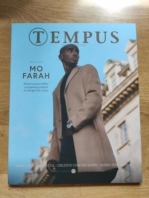 TEMPUS Magazine exclusive Mo Farah Tokyo Olympics Special Issue 74 lifestyle art - Image 1 of 4