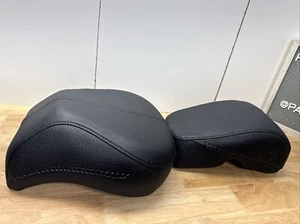 Genuine OEM Harley Davidson Motorcycle Touring Seat RDW-92/61-0067 HD 2 pc - Picture 1 of 10