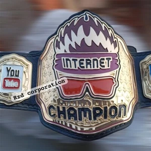 New Internet YouTube Facebook Heavyweight Wrestling Championship Belt Replica - Picture 1 of 2