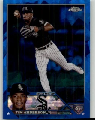 2023 Topps Chrome Sapphire Edition Tim Anderson #282 Chicago White Sox - Image 1 of 2