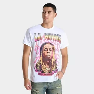 Lil Wayne A Milli Graphic Men's Short sleeve T-Shirt White Medium NWT - Picture 1 of 5