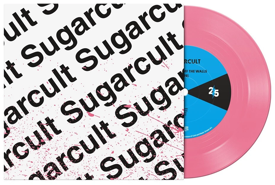 SUGARCULT Bouncing Off The Walls PINK VINYL 7" /500 green day weezer blink 182 - Image 1 of 1