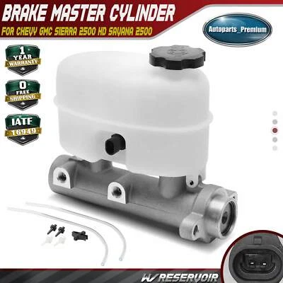 Brake Master Cylinder w/ Reservoir for Chevrolet GMC Sierra 2500 HD Savana 2500 - Image 1 of 4