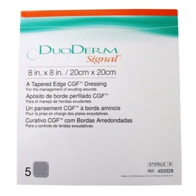 Duoderm Signal Dressing 20cm x 20cm x 5 - Image 1 of 2