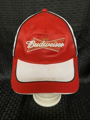 Gorra de béisbol vintage Kevin Harvick Budweiser NASCAR carreras Foto 1 de 4