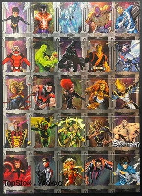 2024 Skybox Marvel Universe Anvengers Full Set 1-100 Spider Man Wolverine #3 - Image 1 of 4
