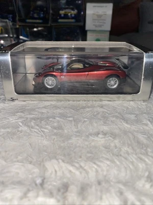 Spark 1:43 S0698 Metallic Crimson 2006 Pagani Zonda F Coupe LHD Mint - Image 1 of 4