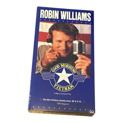 Good Morning Vietnam (VHS, 1995) - Brand New Sealed - Robin WIlliams Foto 1 de 3