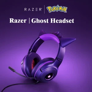 Razer x Pokémon Gengar Kraken V2 Wired Headset Headphone Limited Edition - Picture 1 of 9