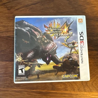 Monster Hunter 4 Ultimate (Nintendo 3DS, 2015) Authentic CIB - Image 1 of 4
