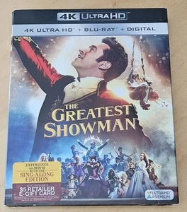 The Greatest Showman ( 4K Ultra HD + Blu-Ray ) New Sealed Slipcover - Picture 1 of 2