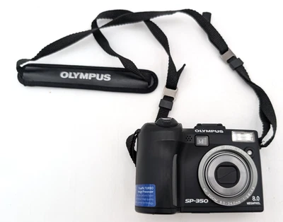 Olympus Digital Point Shoot Camera SP-350- Tested, No Battery - Image 1 of 4