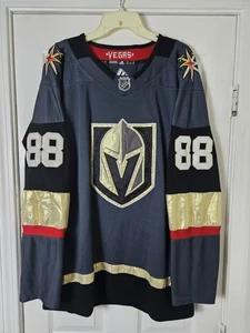Adidas Vegas Golden Knights Nate Schmidt Jersey Men's Size 54 Gray - Picture 1 of 4
