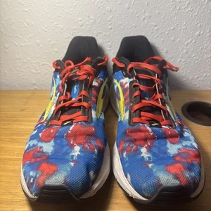 Women’s Size 10.5 Brooks Launch 9 Lightweight Cushioned Tie Dye Running Shoes - Picture 1 of 15