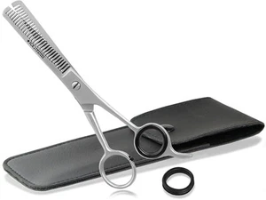 Effilierschere Profi Haarschere mit Etui PREMIUM Friseurschere zum Ausdünnen NEU - Bild 1 von 8