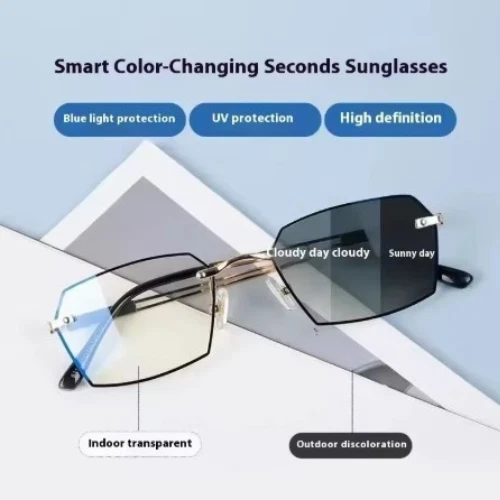 Occhiali da Lettura Fotocromatici Uomo con Diottrie Anti Luce Blu Anti Fatica - Immagine 1 di 1