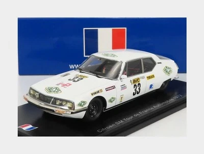 1:43 SPARK Citroen Sm Maserati #33 Automobile Tour De France 1972 Koning SF198 - Immagine 1 di 2