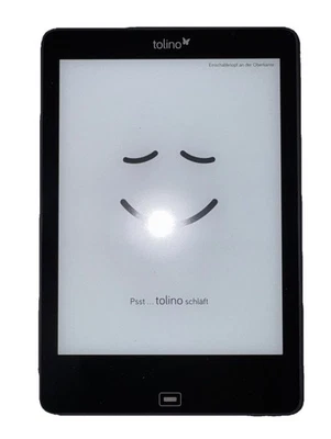 Tolino Epos 1 Premium eBook Reader guter Zustand geprüft 7,8 Zoll volle Funktion - Bild 1 von 4
