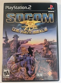 SOCOM US Navy Seals PS2 PlayStation 2 - Complete CIB Tested Fast Shipping 