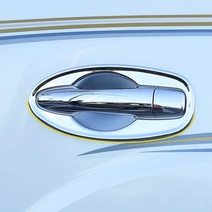 Edelstahl Seitentürgriff Schalen Abdeckung Blende für Nissan Navara NP300 2015-2019 - Bild 1 von 6