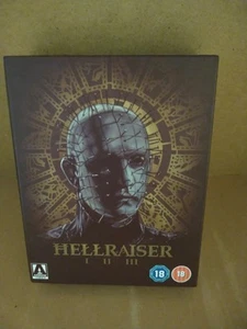 Hellraiser I II & III Blu-Ray Box Set (Certificate 18) - Picture 1 of 5
