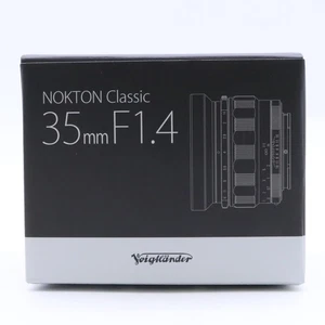 Voigtlander NOKTON Classic 35mm F/1.4 for SONY E mount  [New] #5857 - Picture 1 of 6