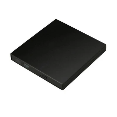 Slim External CD DVD RW Drive USB 2.0 Writer Burner Player Black For Laptop PC y - Image 1 of 4