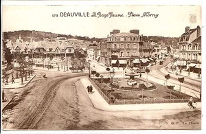 CP 14 CALVADOS - Deauville - La Plage Fleurie - Place Morny - Bild 1 von 1