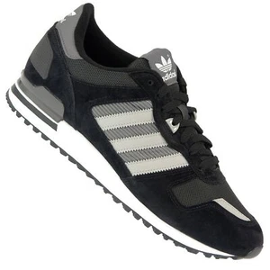 Adidas Originals ZX 700 Trainers M19389 Torsion Trainers 8000 Black Gray 40 - Picture 1 of 6