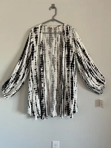 Love On A Hanger Swing Duster offene Jacke Gr. L neu mit Etikett Orig 44 $ - Bild 1 von 8