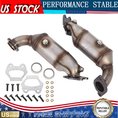 Convertidores catalíticos de ambos colectores Bank1bank2 para Dodge Grand Caravan 2011-2019 Foto 1 de 4