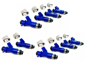 410cc Injectors for HONDA RDX K24 K20 B18 B16 BDFHK series SET 4 + SET 6 - Picture 1 of 1
