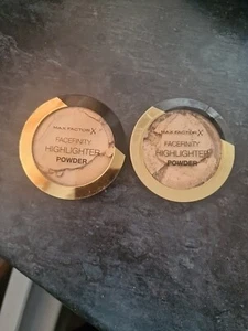 2x Max Factor Facefinity Highlighter Powder 002 Golden Hour - Picture 1 of 3