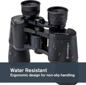 Celestron 72358 LandScout 8x40mm Water-Resistant Porro Prism Binoculars with Rub - Picture 1 of 4