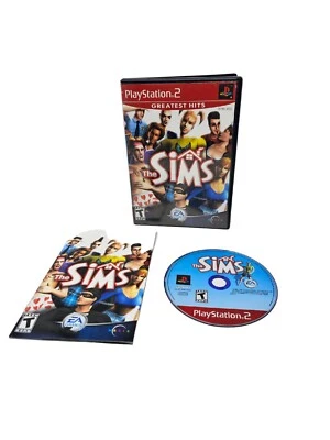 The Sims Sony PlayStation 2 2004 PS2 CIB w/ Manual Greatest Hits Role Playing - Image 1 of 4