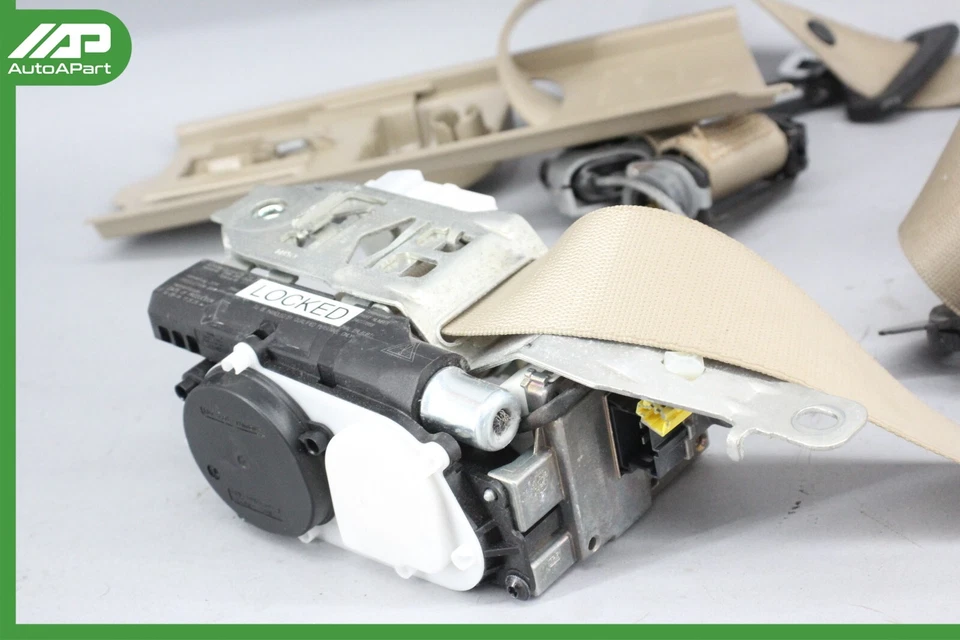 ✅ 12-19 Mercedes W166 GL350 GLE43 ML350 Cinturón de seguridad delantero izquierdo retractor beige OEM Foto 1 de 4