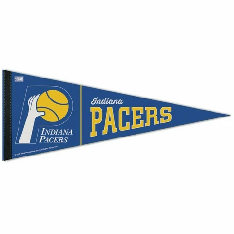Indiana Pacers Premium Felt Pennant Roll Up USA SELLER FREE SHIPPING Cover